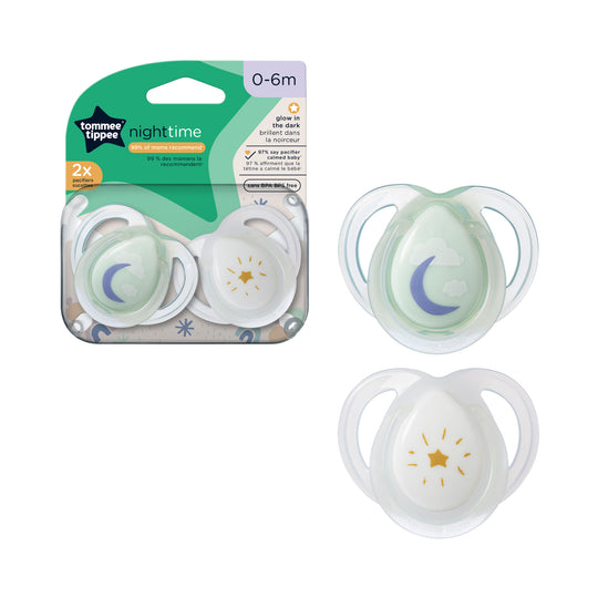 TT 533465 2X 0-6M NIGHT PACI E-C