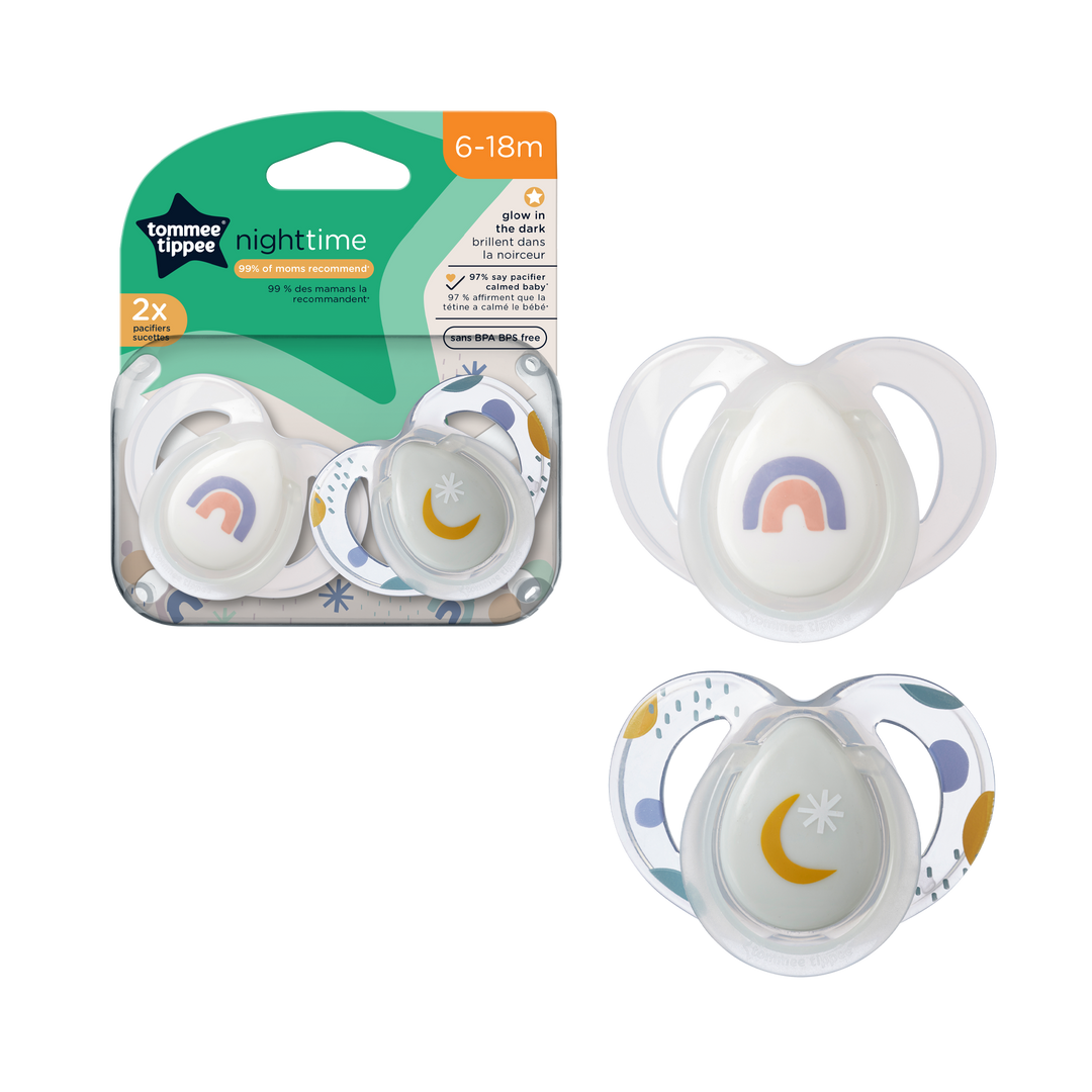 TT 533469 2X 6-18M Night Paci