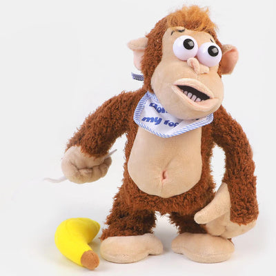 Crying Monkey Battery Operated Stuffed Toy For Kids