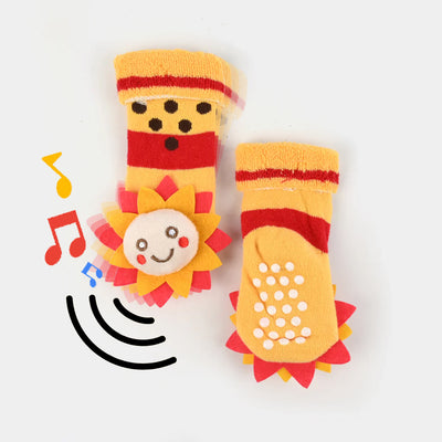 Baby Socks With Rattle