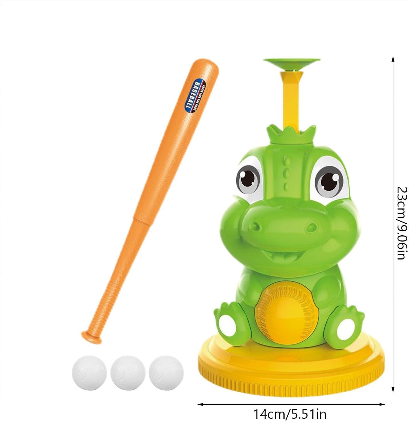 Dinosaur Baseball Play Set Outdoor-Indoor Fun