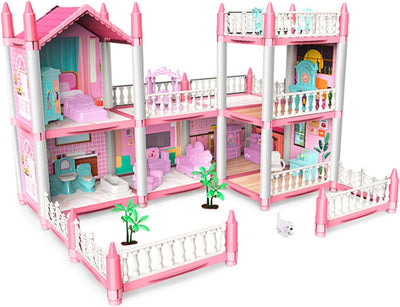 Girls Beautiful DIY Villa for kids