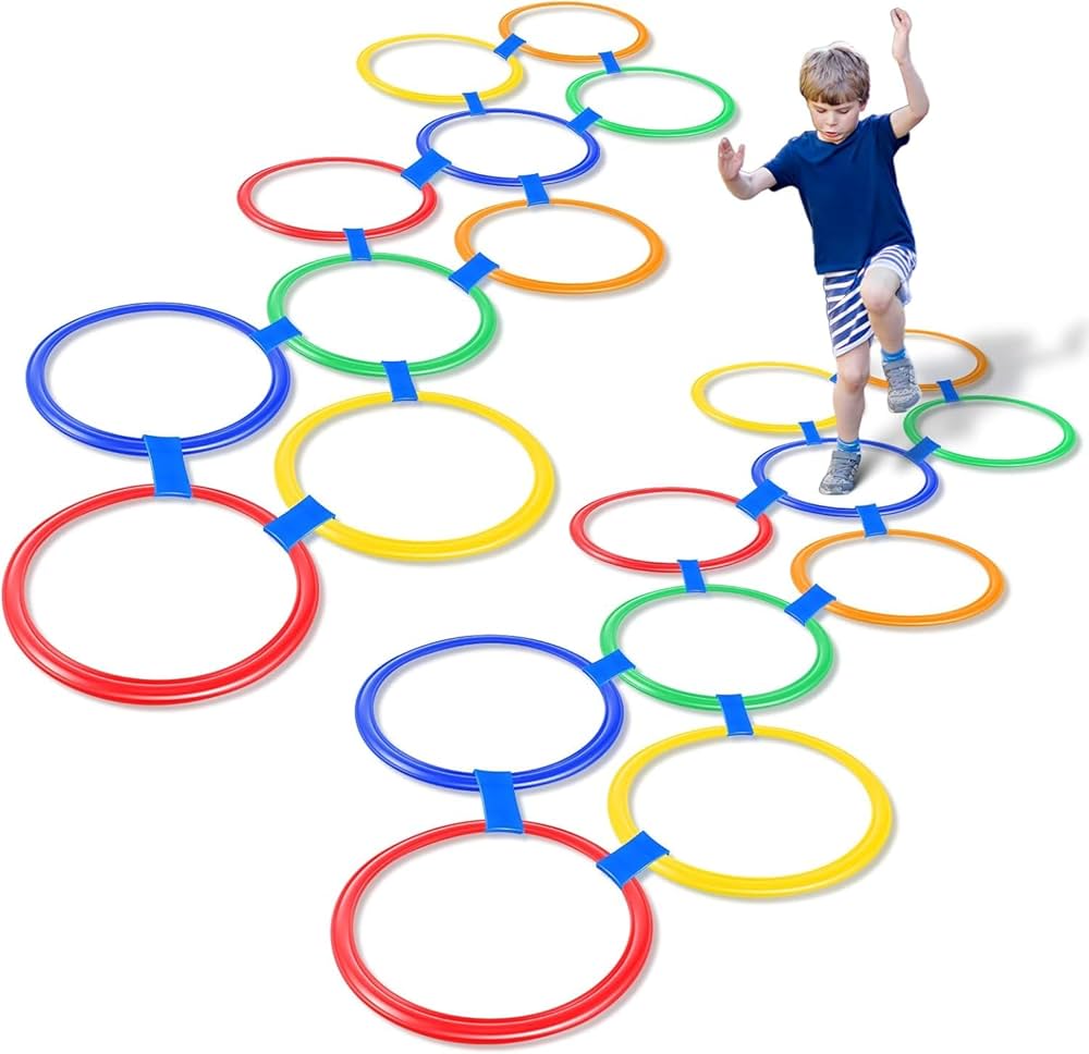 Hopscotch Rings - 20Pcs