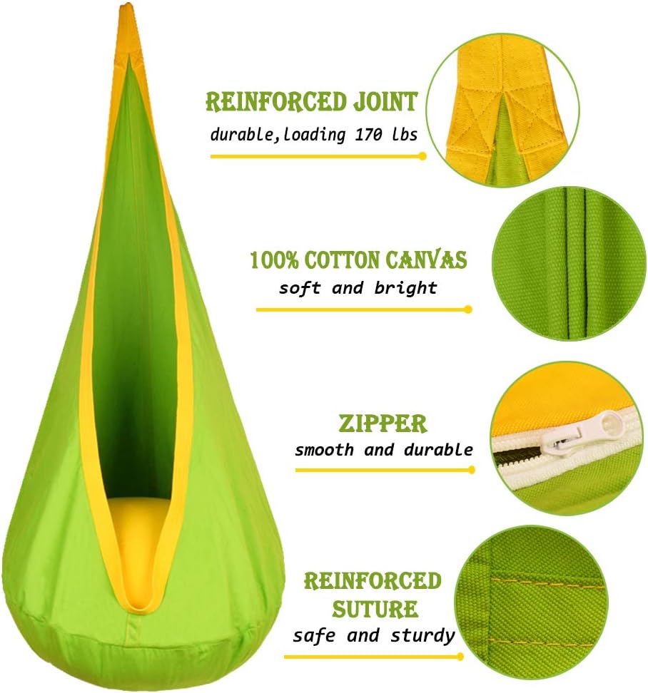 Inflatable Cushion Swing Kids' Hanging Nest / Pod Swing