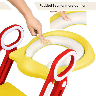 Foldable Ladder Training Seat - Yellow