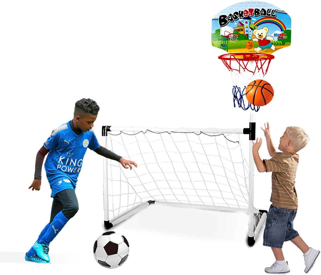 2 In 1 Sports Football & Basketball Play Set