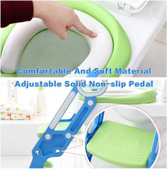 Foldable Ladder Training Seat - Green