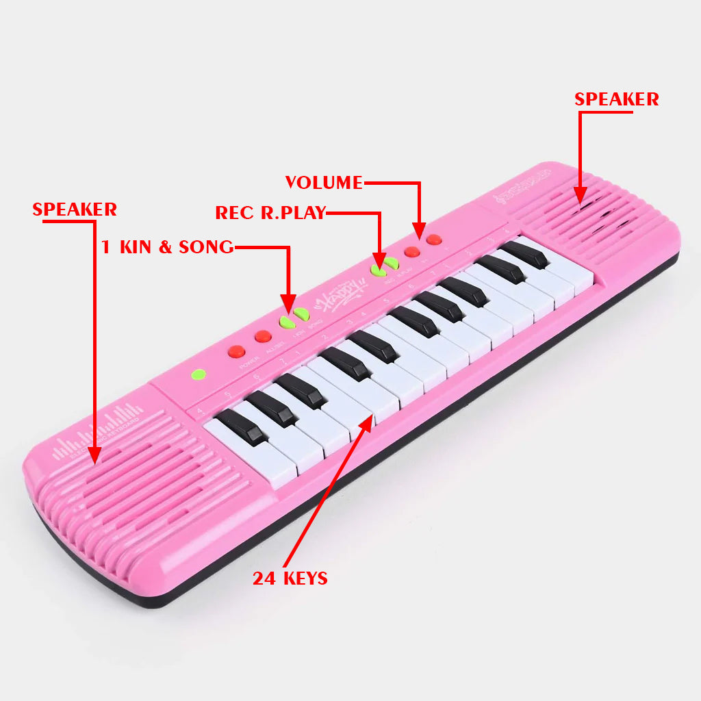 Musical Instrument 24 Keys Piano For Kids