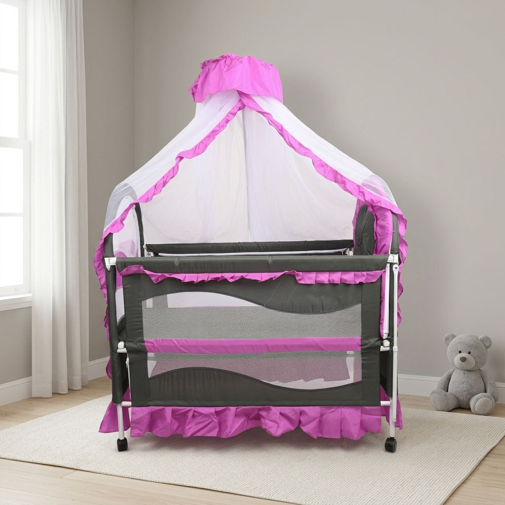 Metal Cot 569A Pink