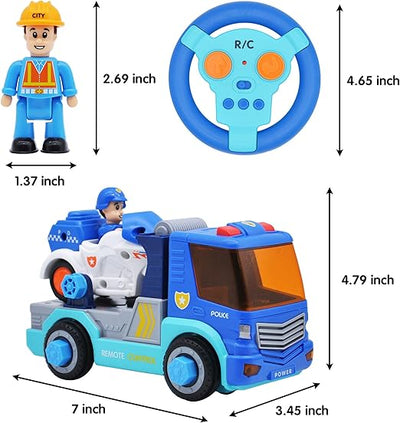 Remote Control Assembly City Block Truck