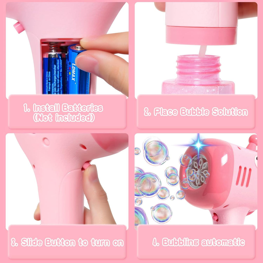 Bubble Blaster Machine With Light And Music