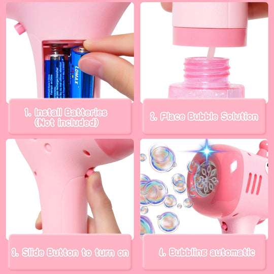Bubble Blaster Machine With Light And Music