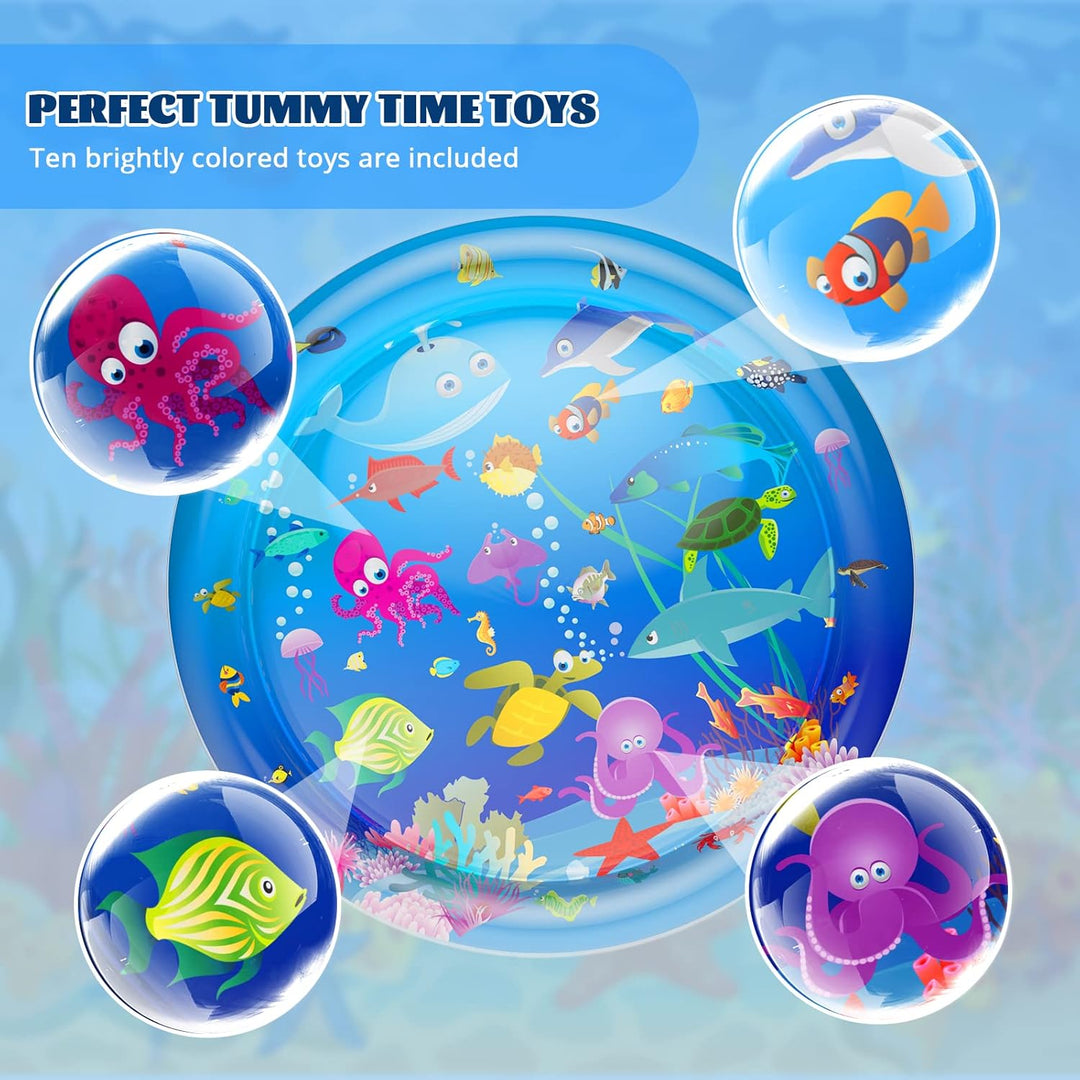 Baby Slapped Pad Inflatable PVC Playing Mat – Baby Water Play Mat