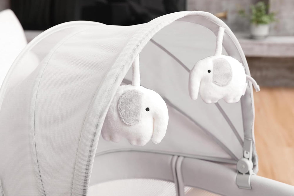 AUTO SWING MASTELA DREAM STARLIGHT BEDSIDE BASSINET 3328