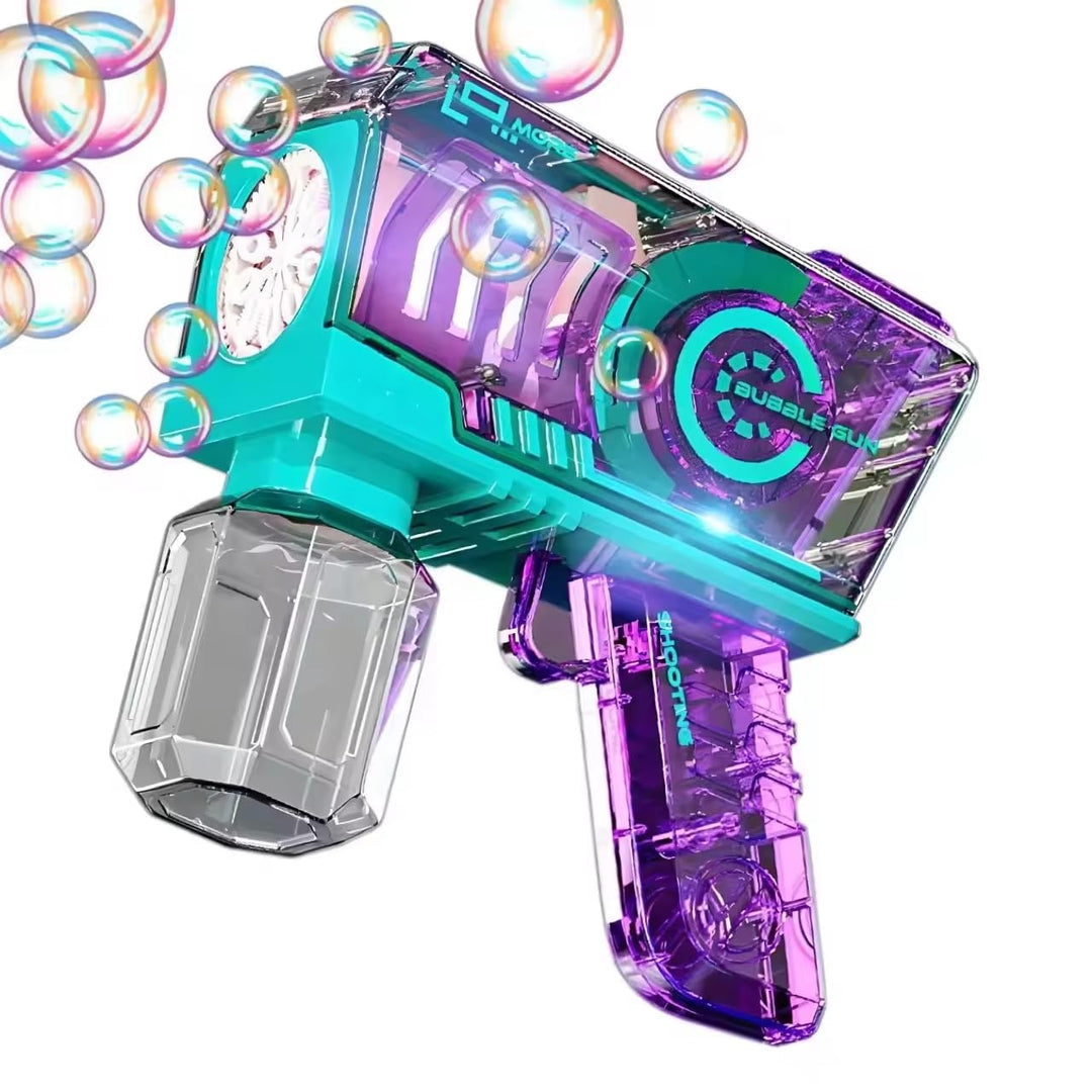 Automatic Transparent Bubble Blaster Toy for Kids