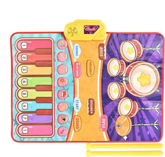 Musical Play Mat Multiple Instruments Sound Effects