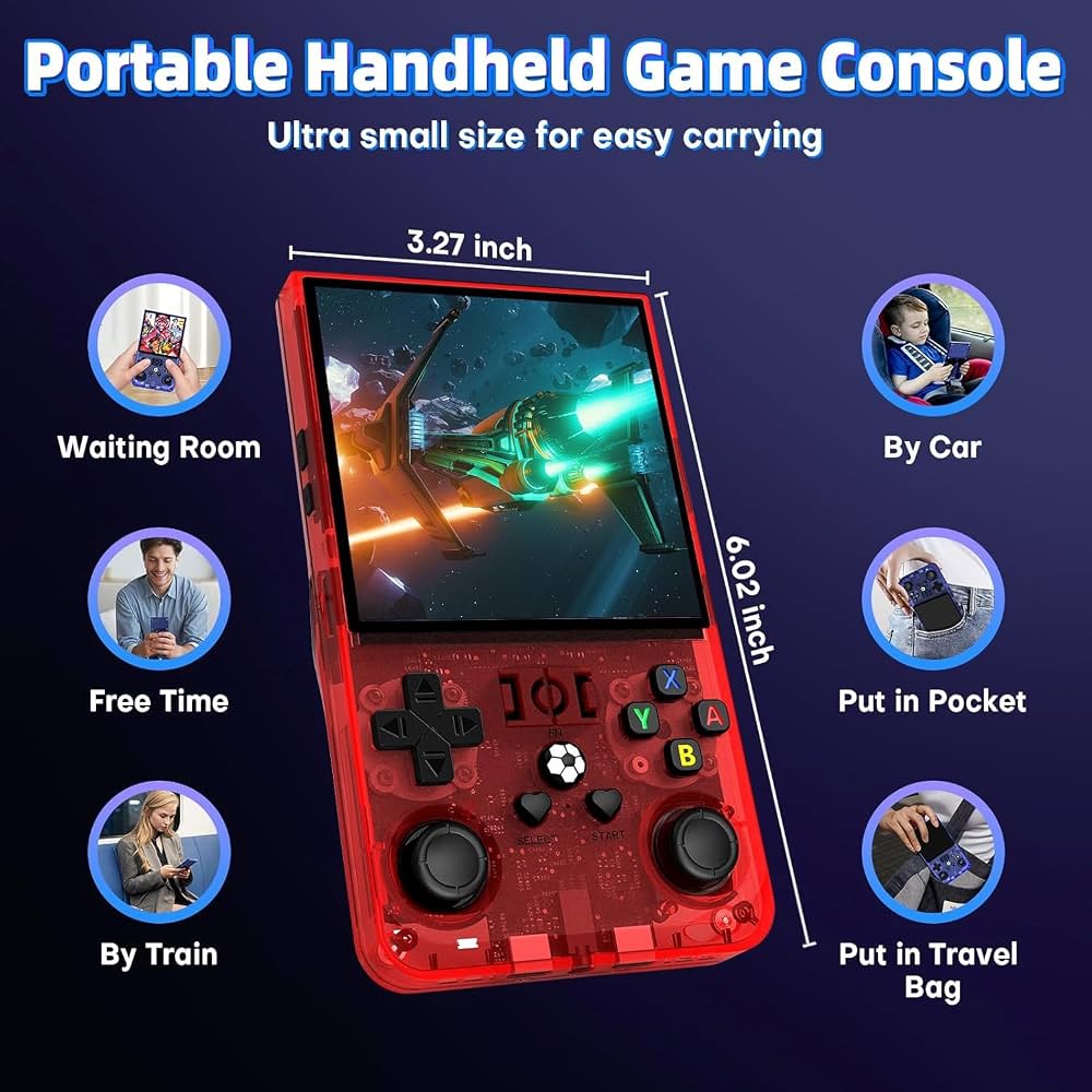 Kids and Gamers Portable Handheld Entertainment Console