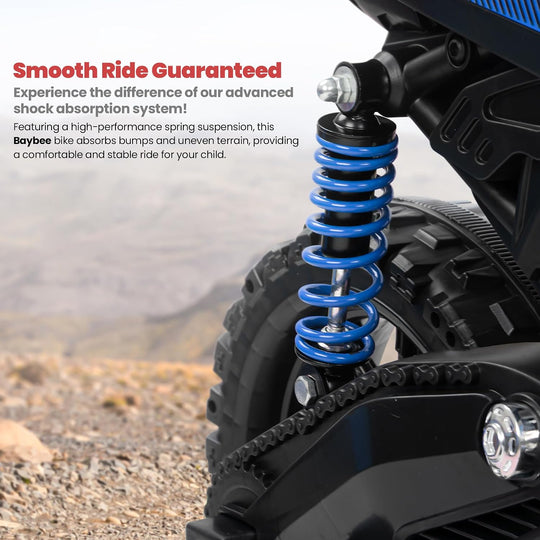 Electric Ride-On Motocross Trial Bike for Kids