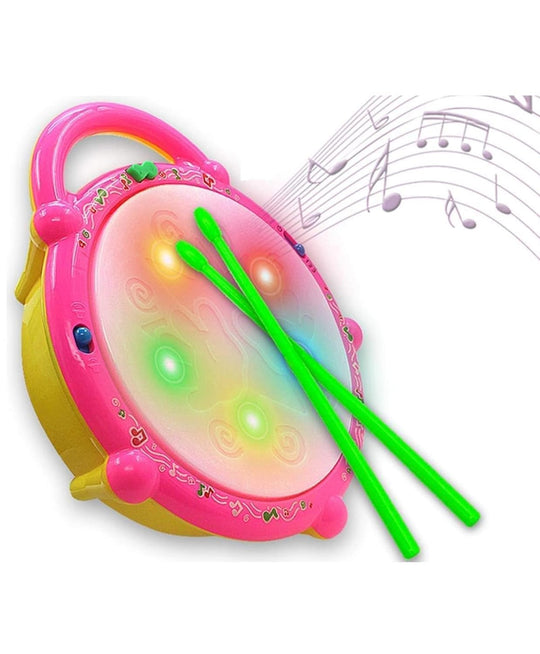 Multicolored Flash Musical Drum