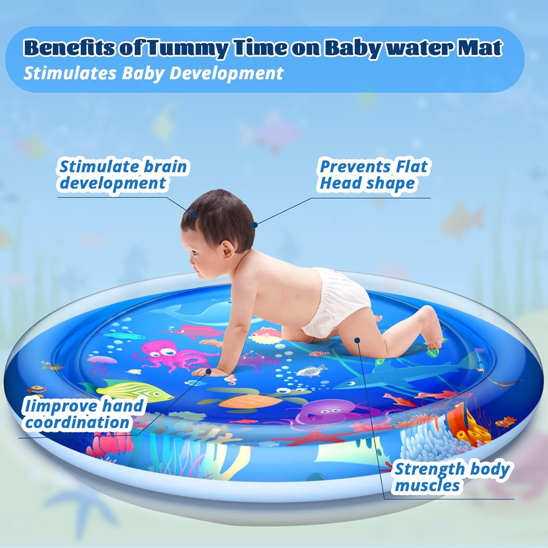 Baby Slapped Pad Inflatable PVC Playing Mat – Baby Water Play Mat