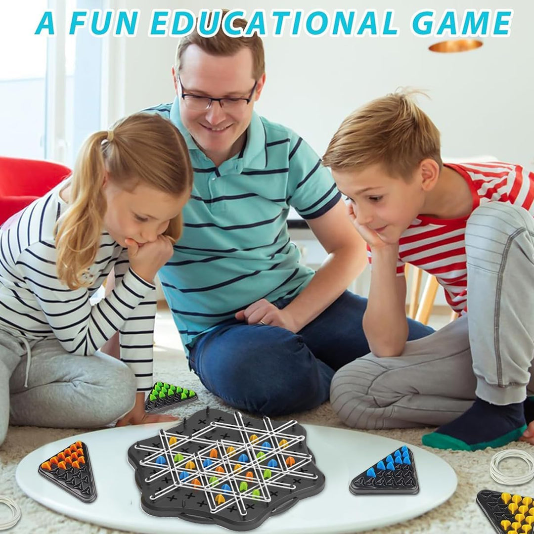 Chain Logic Chess Triggle Rubber Band Multiplayer Game