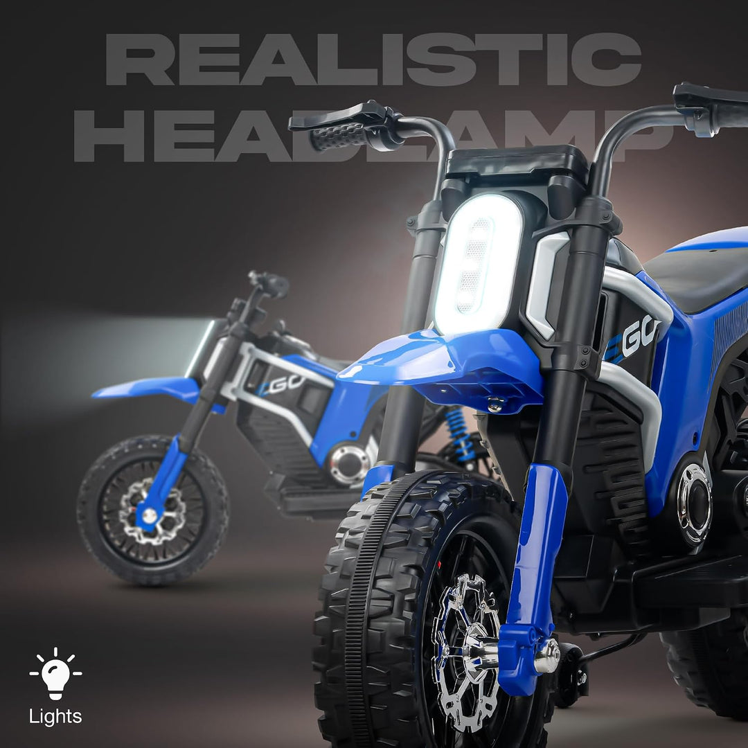 Electric Ride-On Motocross Trial Bike for Kids