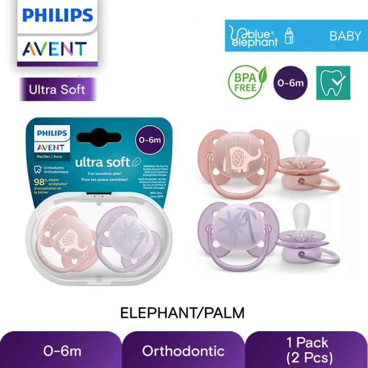 Philips Avent Ultra Soft Air Soother Pacifier 0-6M