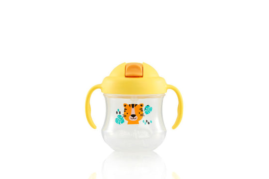 PIGEON MAG MAG STRAW CUP MATTE YELLOW