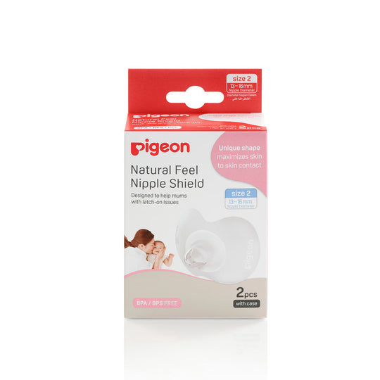 NATURAL FEEL NIPPLE SHIELD SIZE 2 (M)