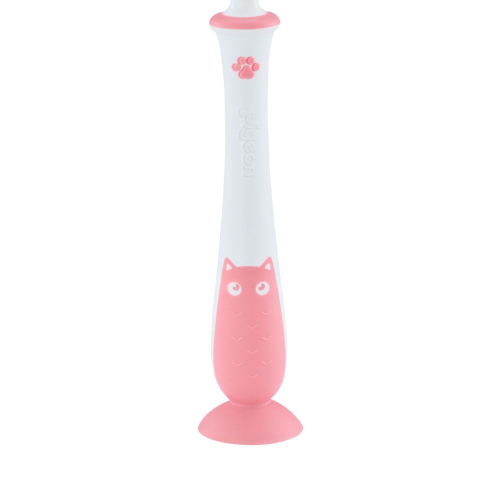 TRAINING TOOTHBRUSH LESSON 4 PINK