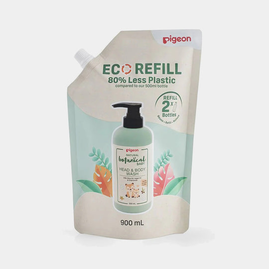 NATURAL BOTANICAL HEAD & BODY WASH REFILL 900ML