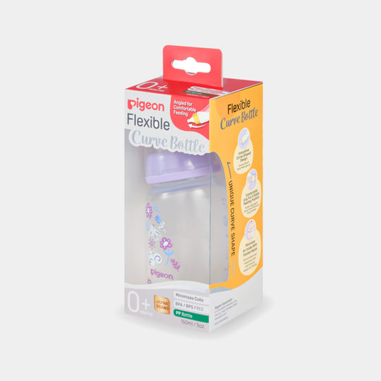 CURVE NURSING BOTTLE PP 150ML GARDEN