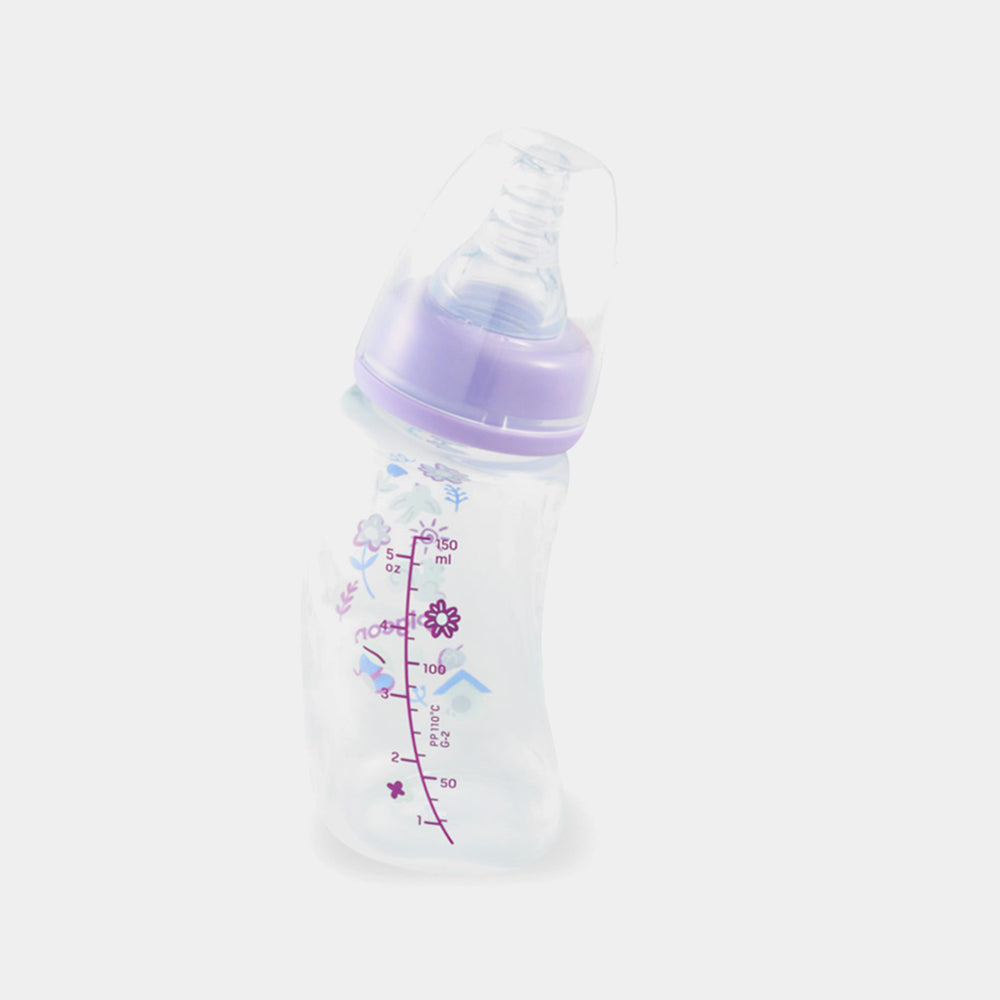 CURVE NURSING BOTTLE PP 150ML GARDEN