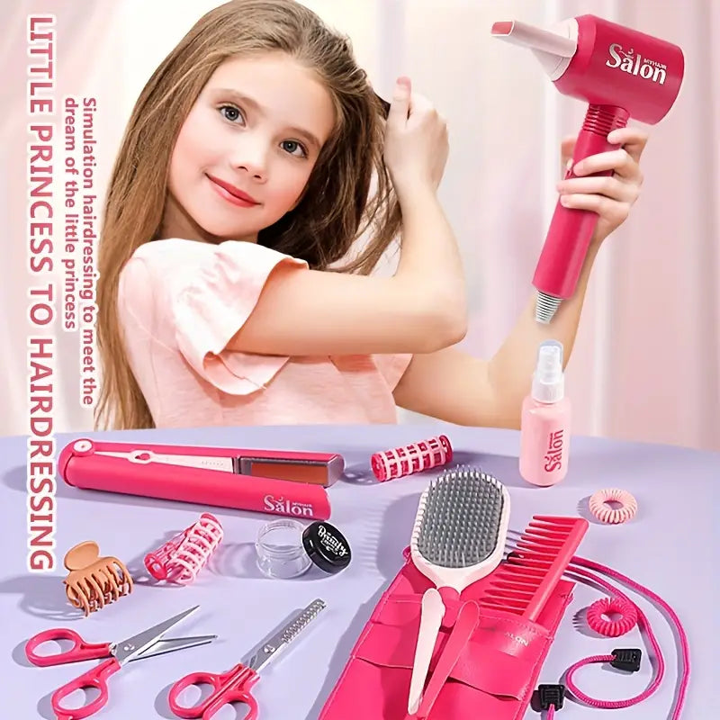 Hair Salon Play Set Toy For Girls