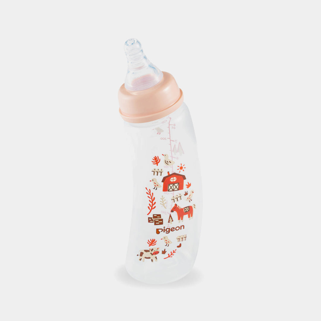 CURVE NURSING BOTTLE PP 250ML FARM