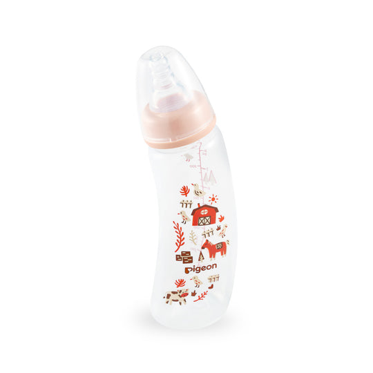 CURVE NURSING BOTTLE PP 250ML FARM