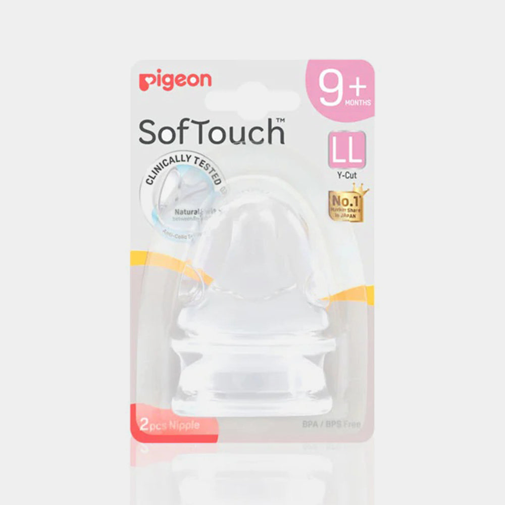 SOFTOUCH NIPPLE 2PC LL