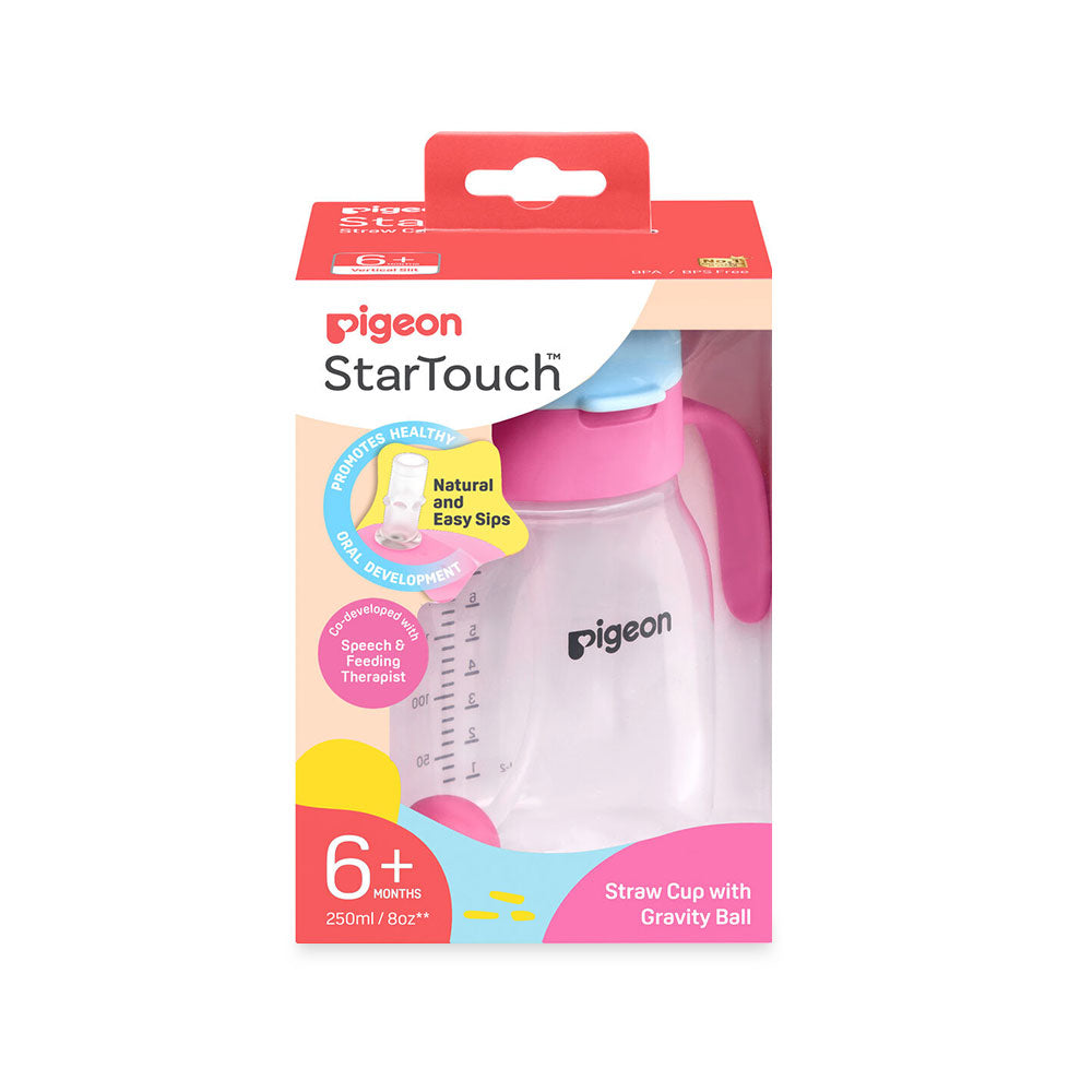STARTOUCH STRAW CUP BUBBLEGUM POP 250ML