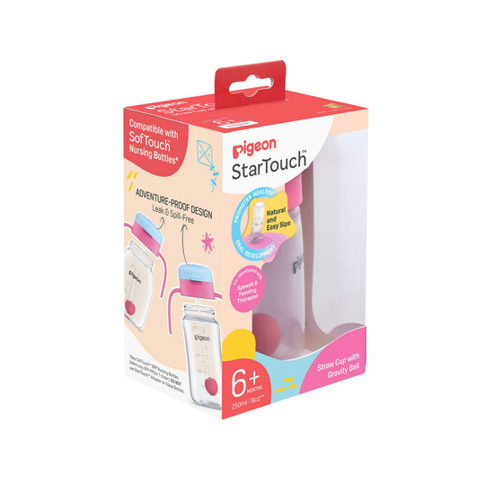 STARTOUCH STRAW CUP BUBBLEGUM POP 250ML