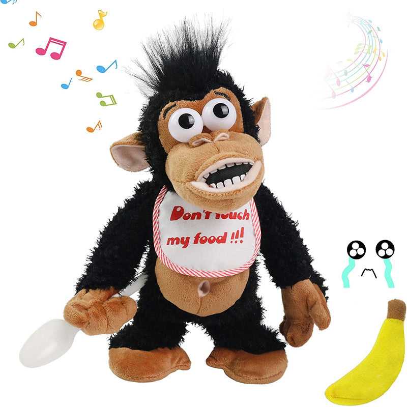 Crying Monkey Battery Operated Stuffed Toy For Kids