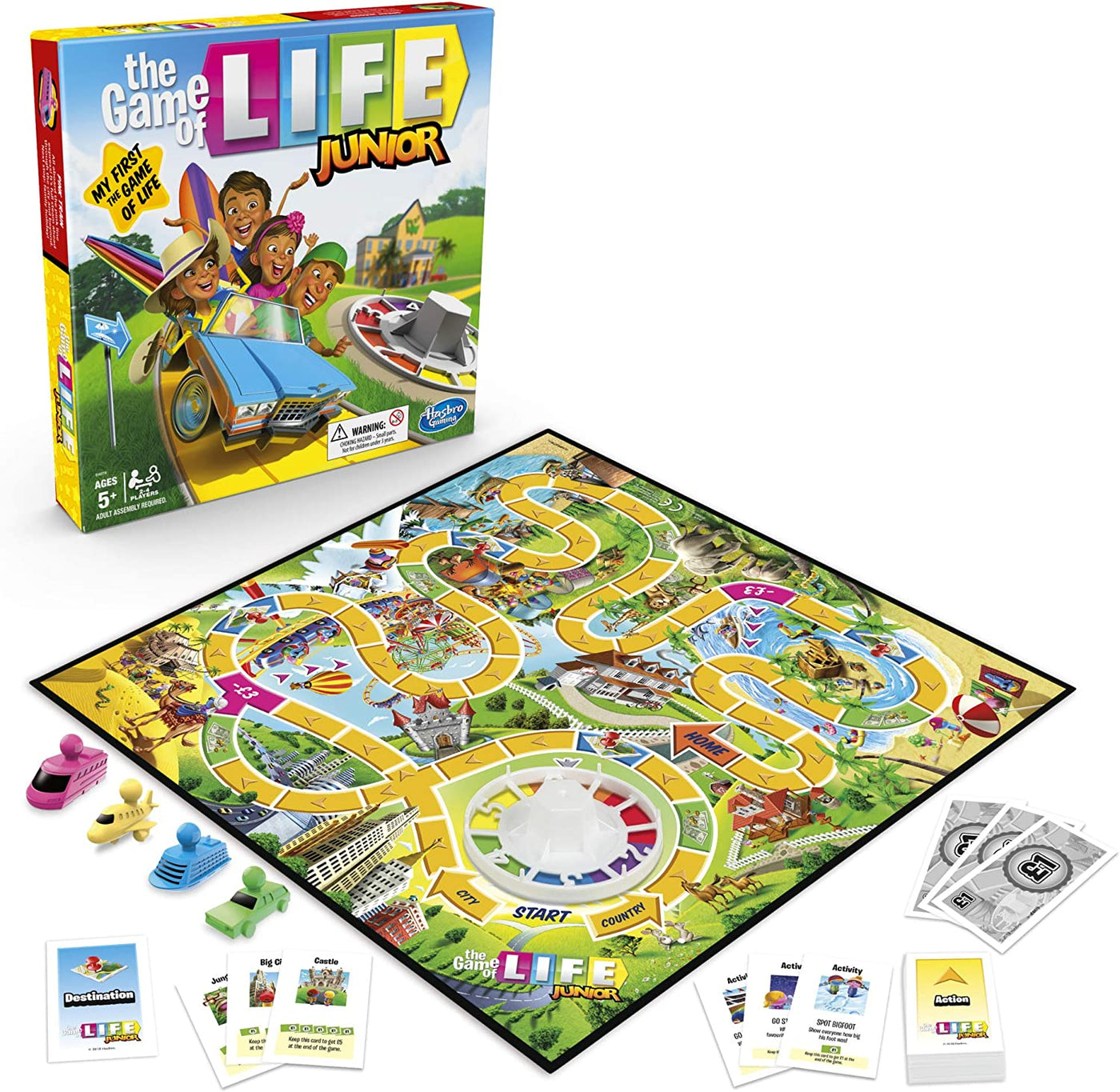 The Game of Life Junior Board Game for Kids