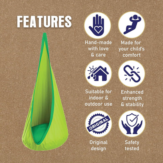 Inflatable Cushion Swing Kids' Hanging Nest / Pod Swing