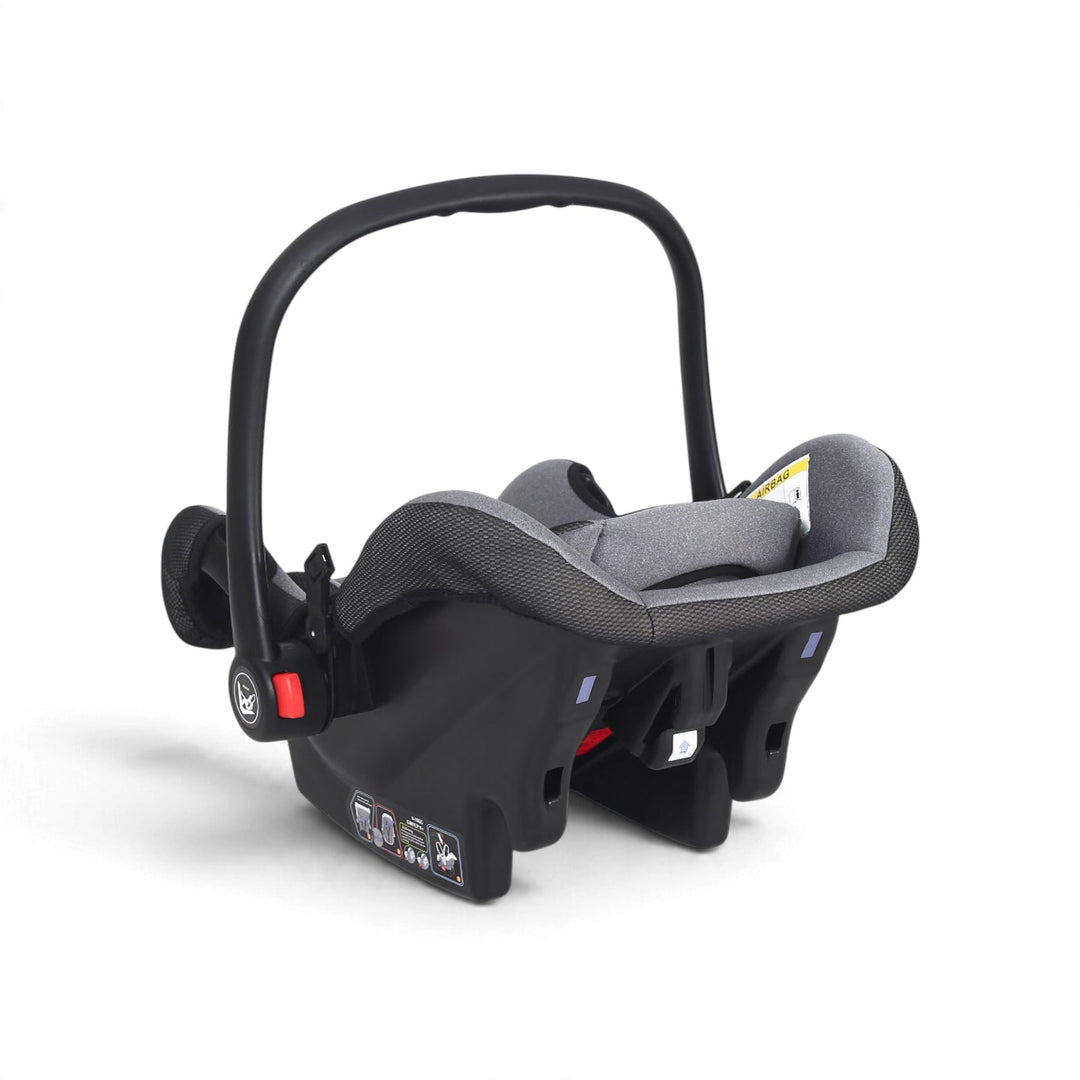 2-in-1 Lightweight Car Seat & Rocker Carrier (Grey)