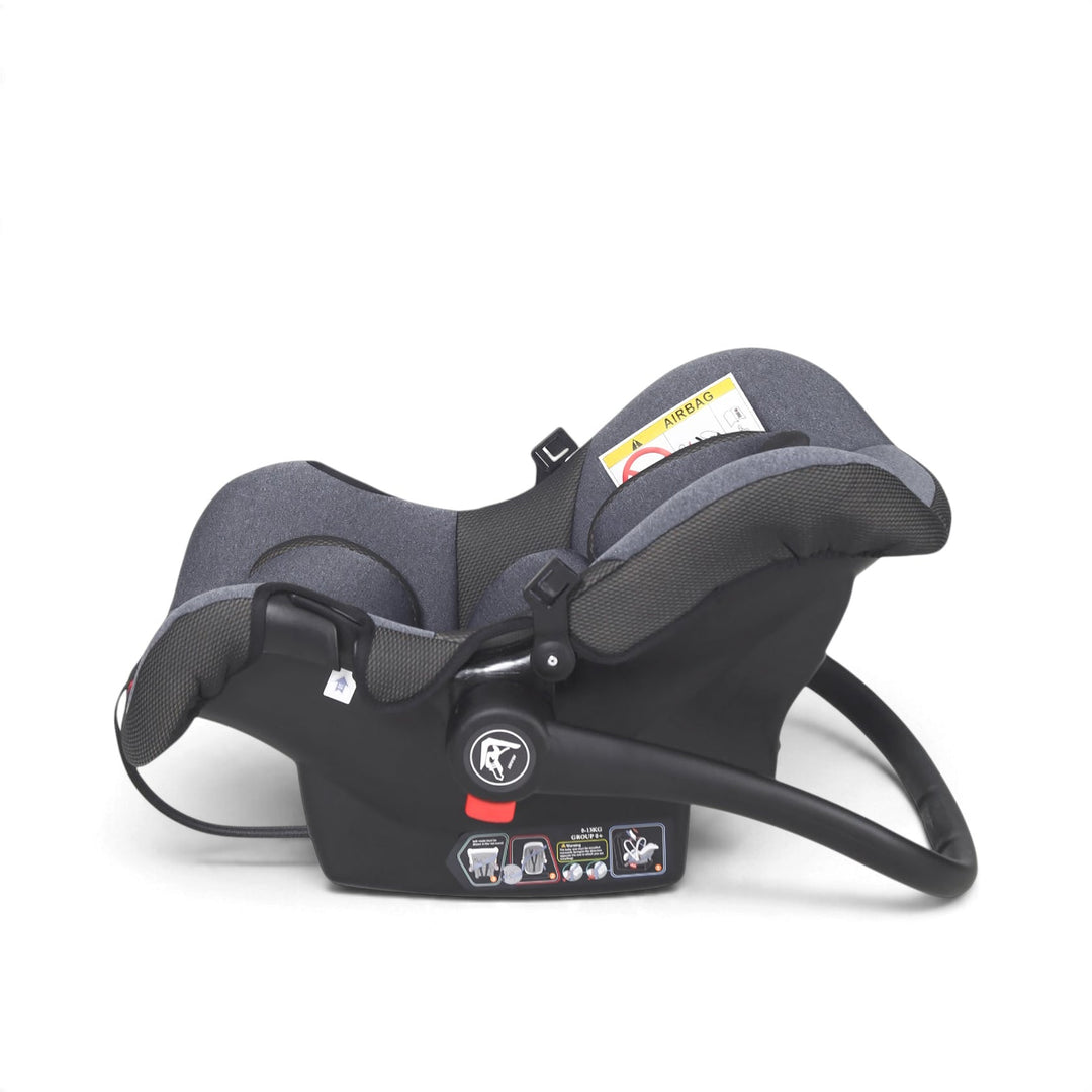 2-in-1 Lightweight Car Seat & Rocker Carrier (Grey)