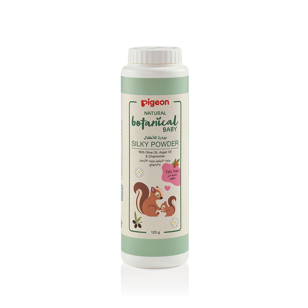 NATURAL BOTANICAL BABY SILKY POWDER 125G