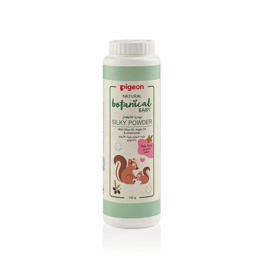 NATURAL BOTANICAL BABY SILKY POWDER 125G