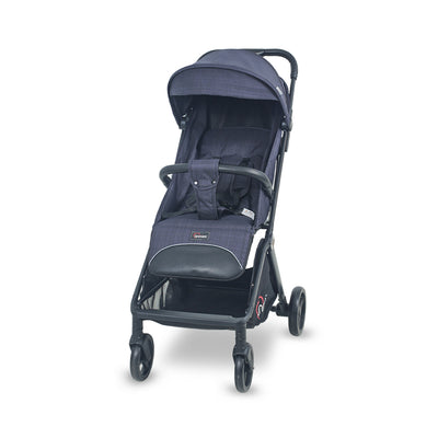 TINNIES STROLLER AUTO FOLDING-NAVY BLUE  T105-044