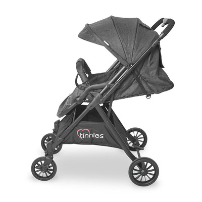 TINNIES REVERSIBLE BABY STROLLER - BLACK