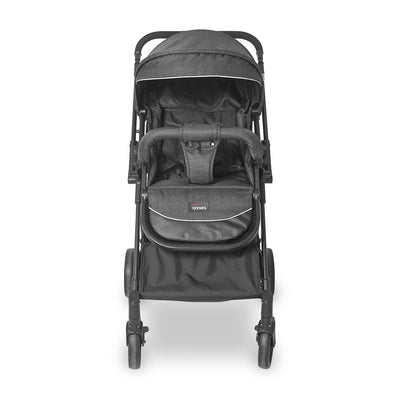 TINNIES REVERSIBLE BABY STROLLER - BLACK