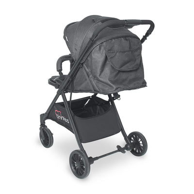 TINNIES REVERSIBLE BABY STROLLER - BLACK